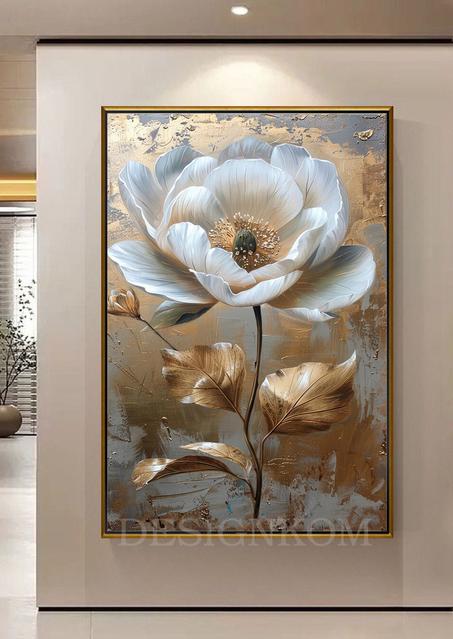FRENZY FLOWER IN GOLD