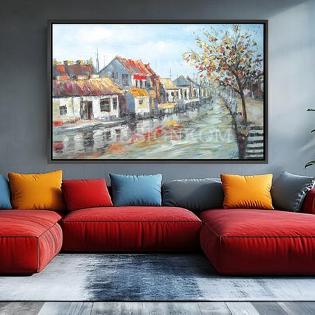 village by the water