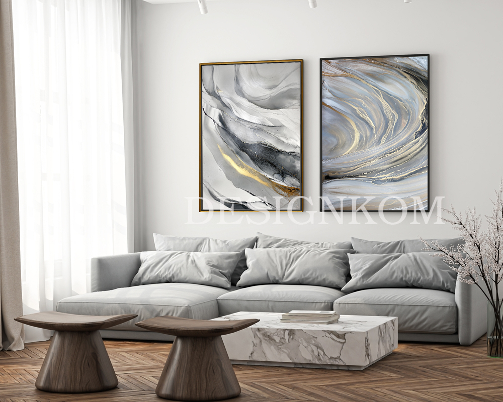 golden grey space swearl style