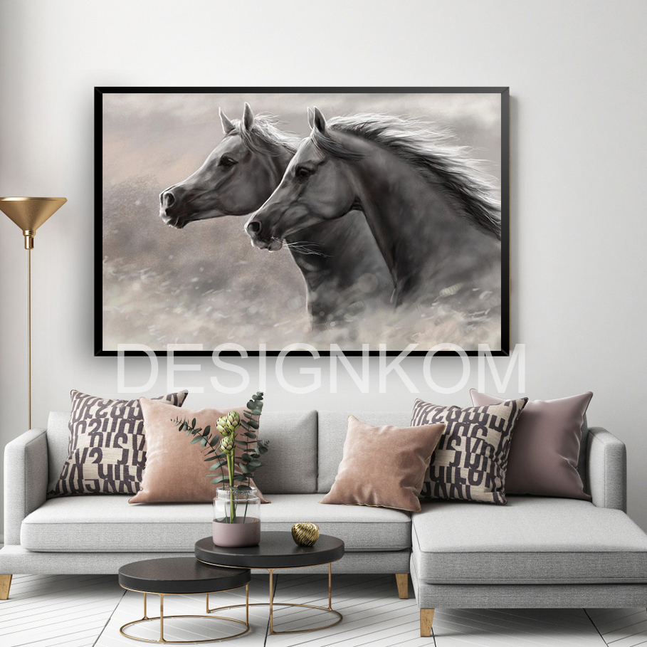 grey horses coupe