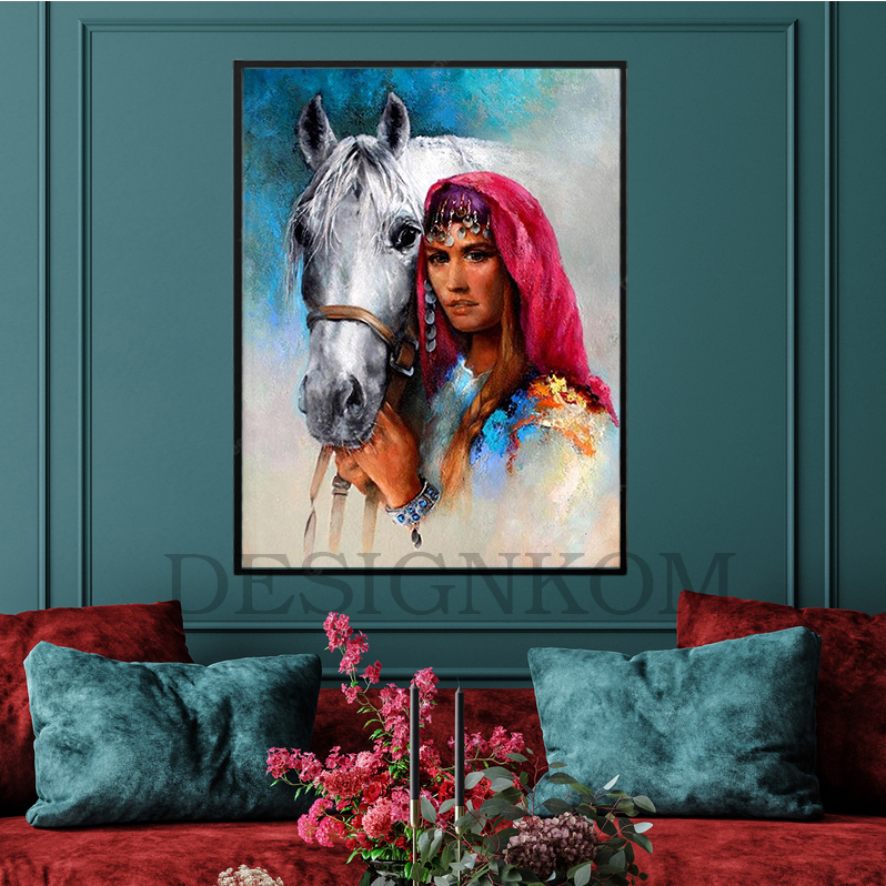 amazigh woman horse