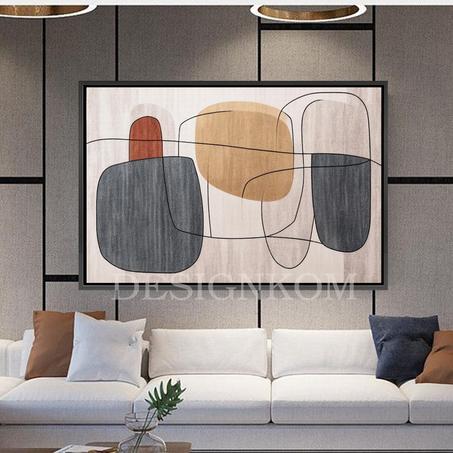 boho minimaliste forme ligne