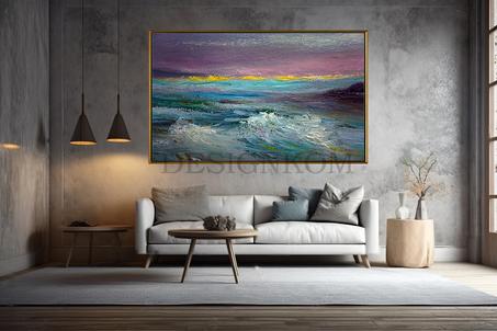 ABSTRACT ORAGE MARINE