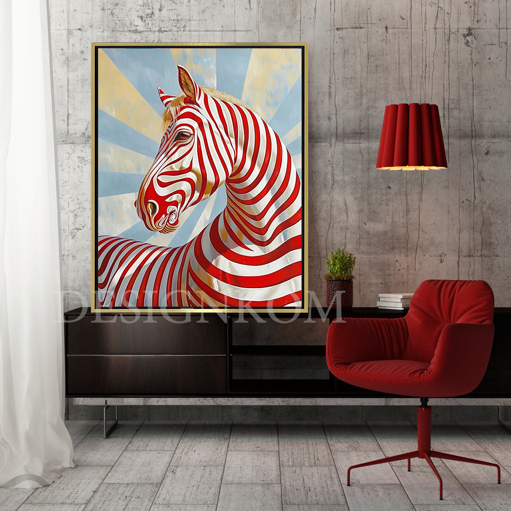 dremy red horse zebre