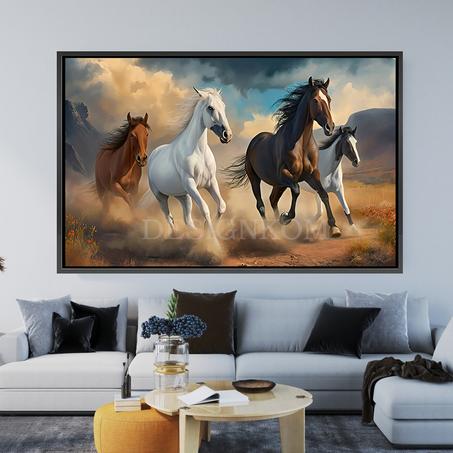 horses free in the wild