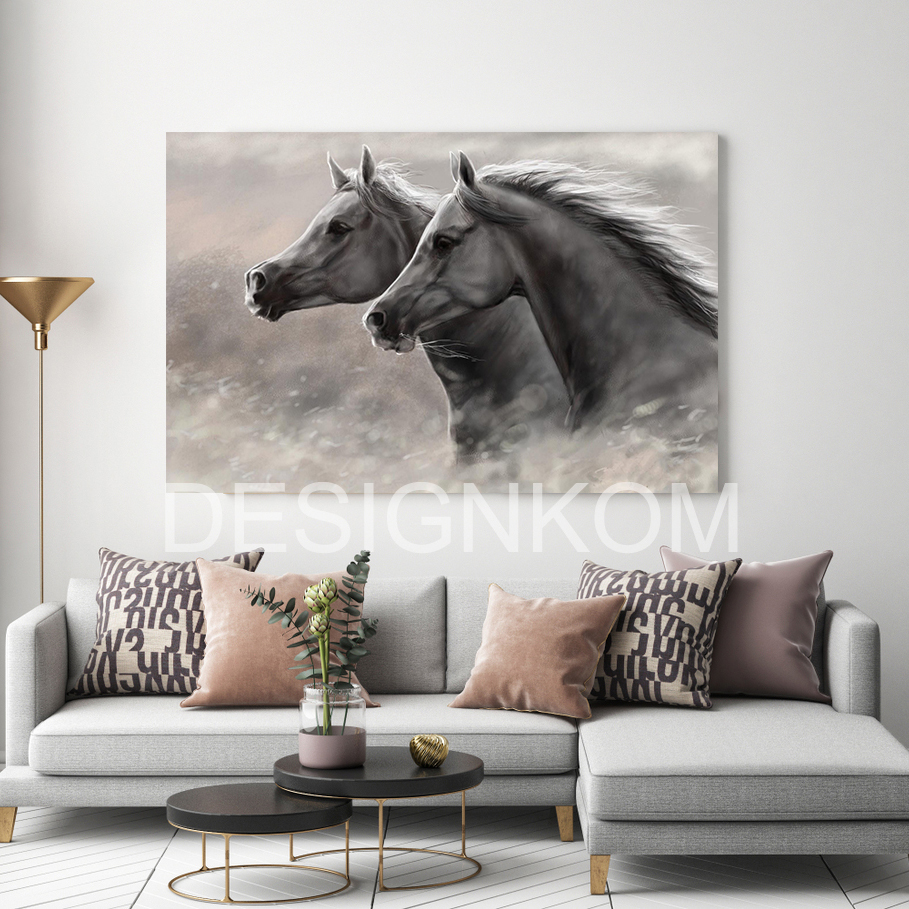 grey horses coupe