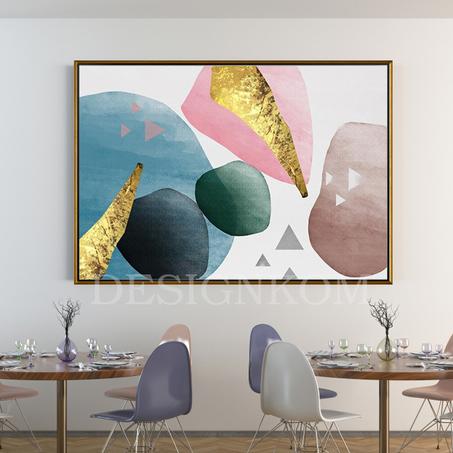 Abstract forme geometrique dive