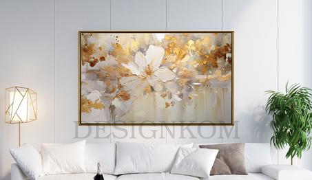 GOLDEN WHITE FLOWER