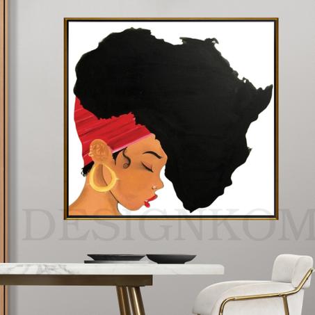 African Woman – Hair Continent Africa