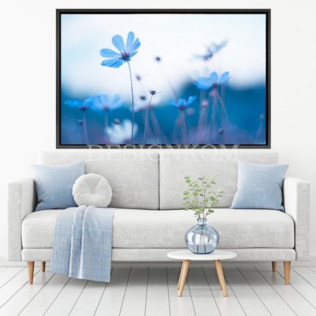 authentique blue flower