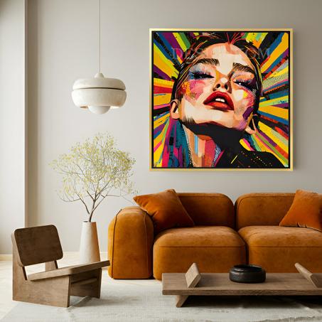 pop art woman