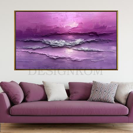 abstract purpple rising