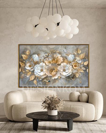GOLDEN FLOWERS GROWING
