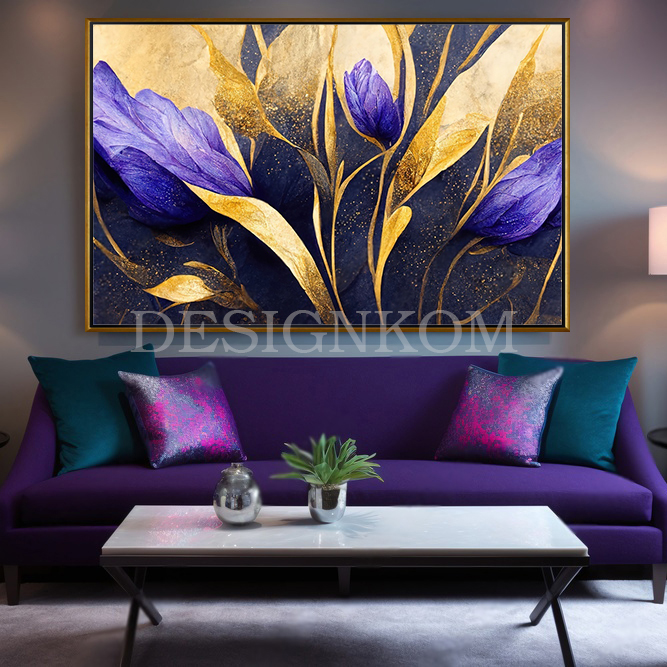 flowers queens purpple