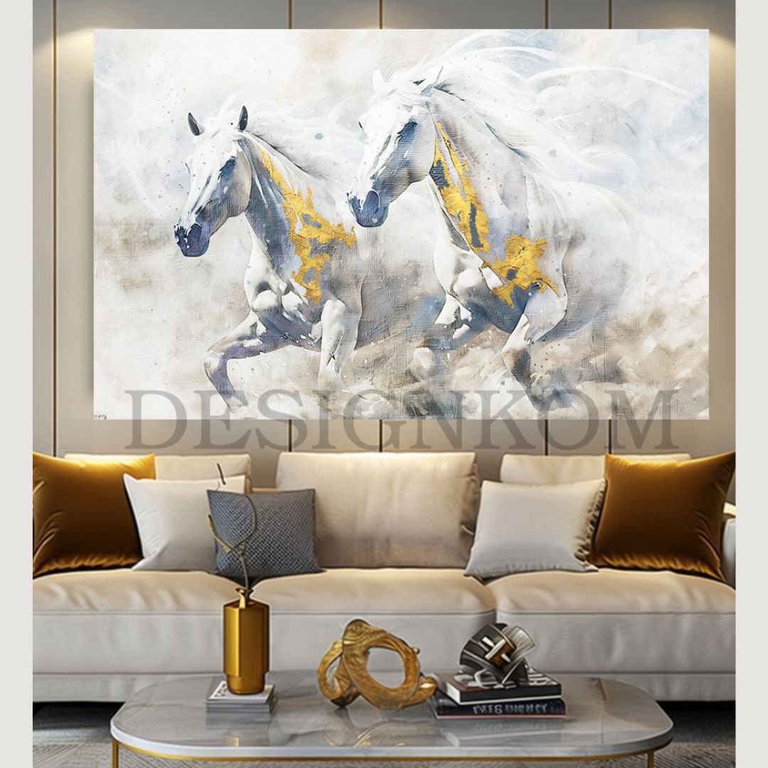 horses enhanced  gold