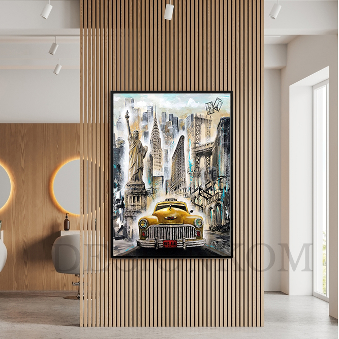 america style cities poster