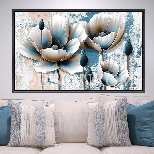 3D flowers growup