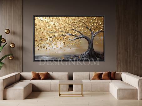GOLD TREE ROOT STYLE