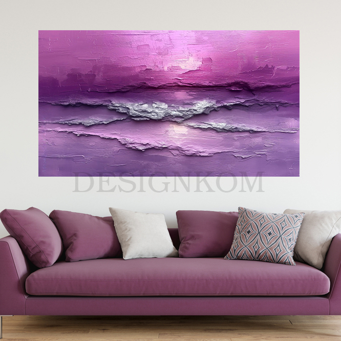 abstract purpple rising