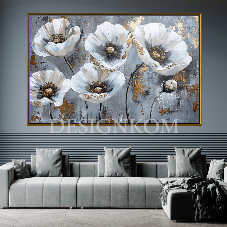 pollination of grey flowers
