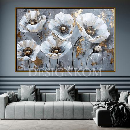pollination of grey flowers
