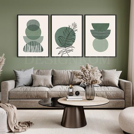 Boho green form light