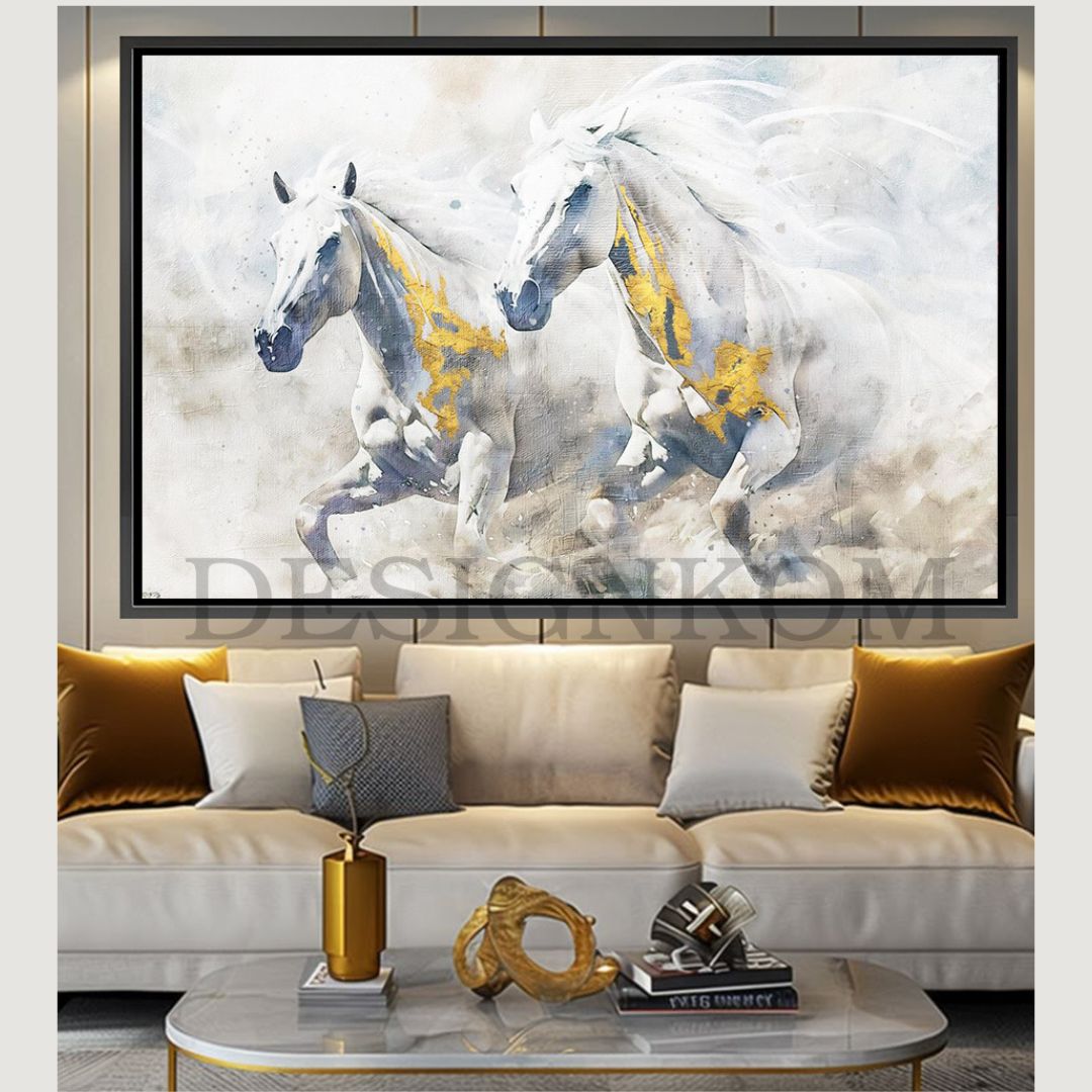 horses enhanced  gold