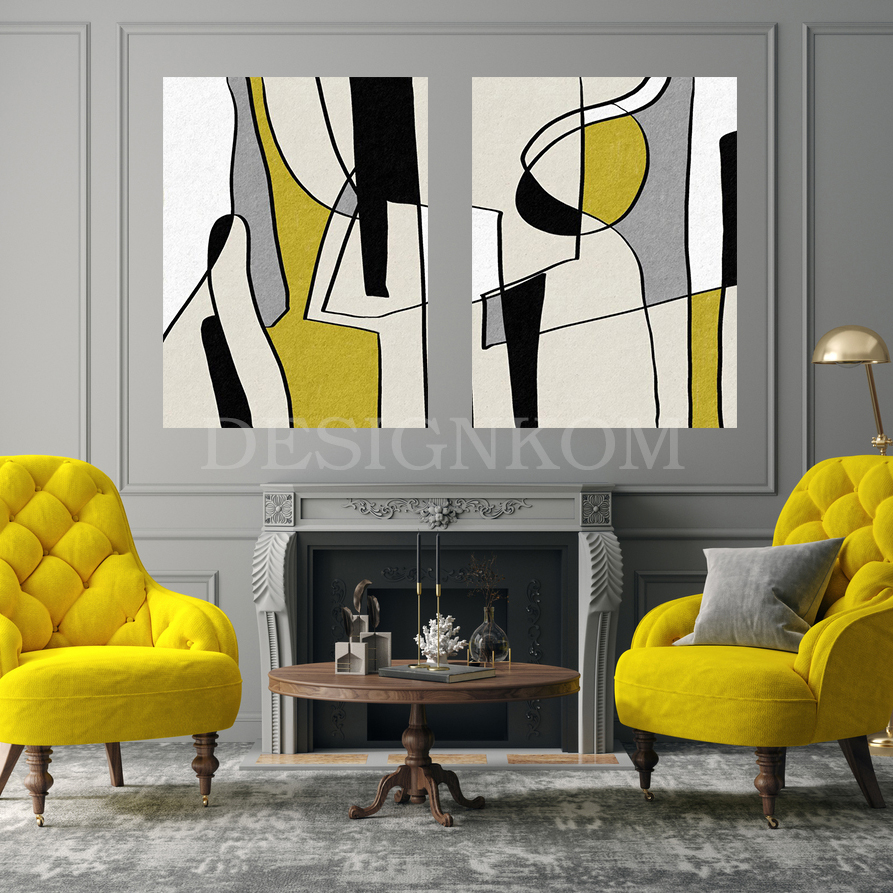 geometrique lignes style