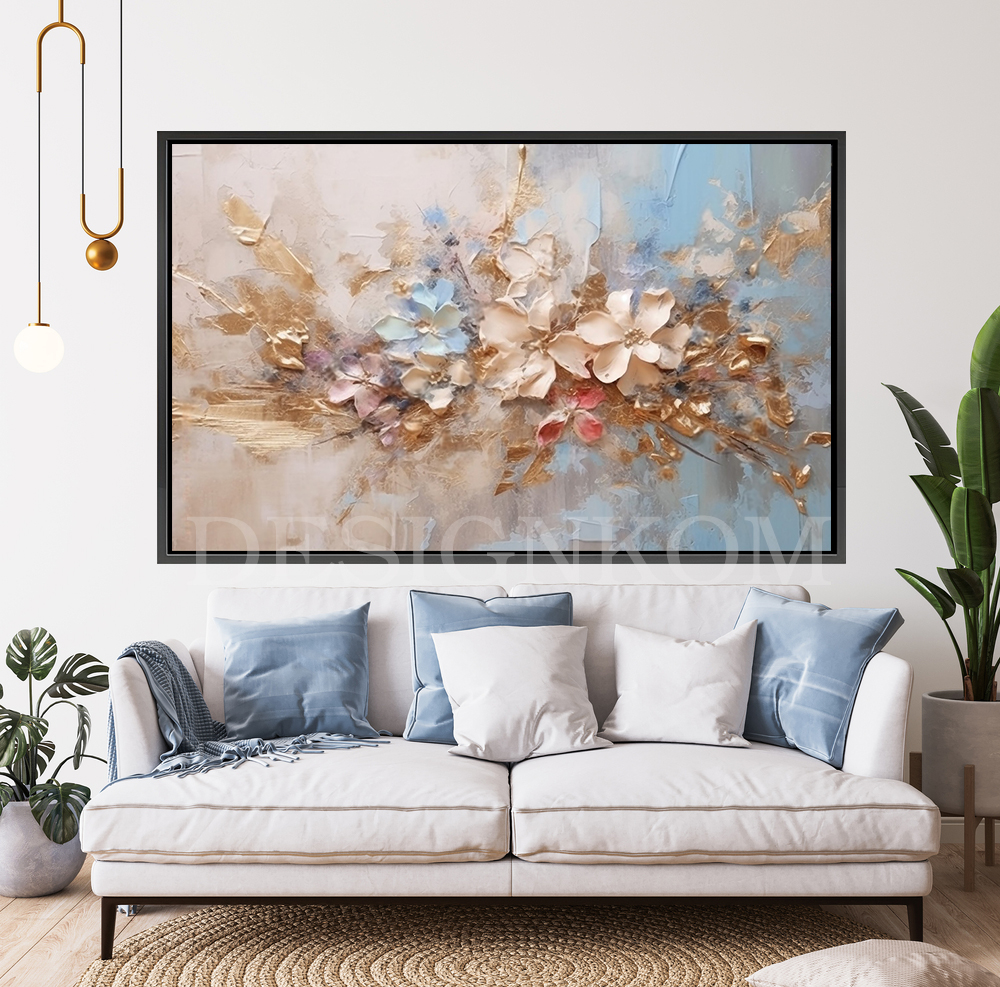 Emergence flowers paint style