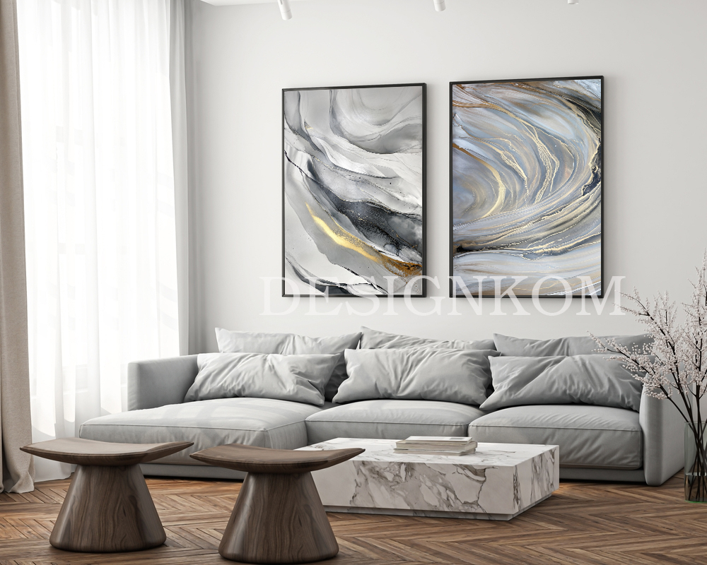 golden grey space swearl style