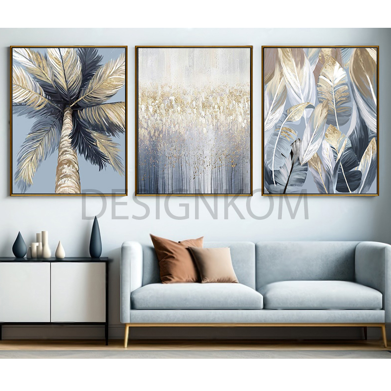abstract tropical leafs