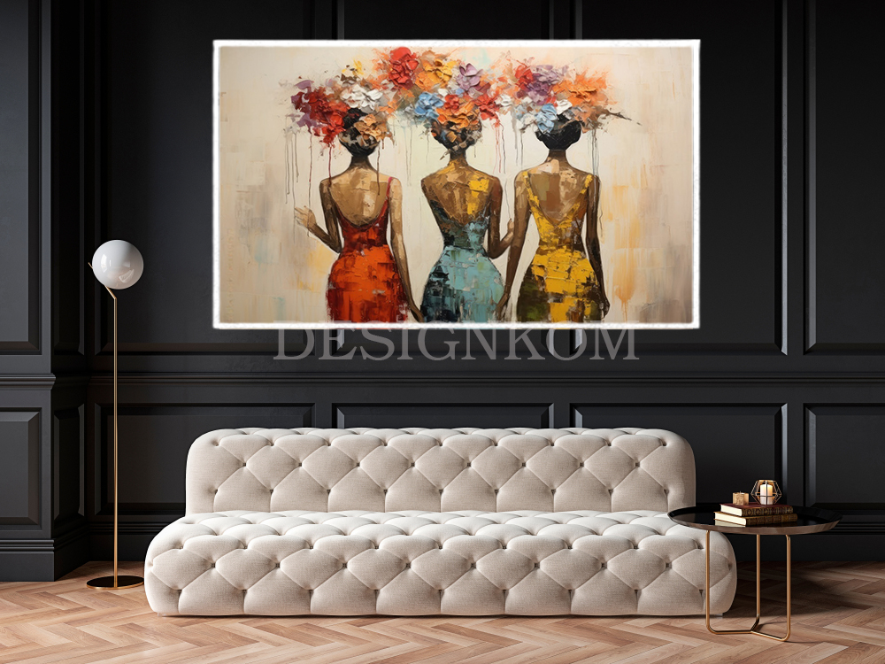 3 women outing happiness