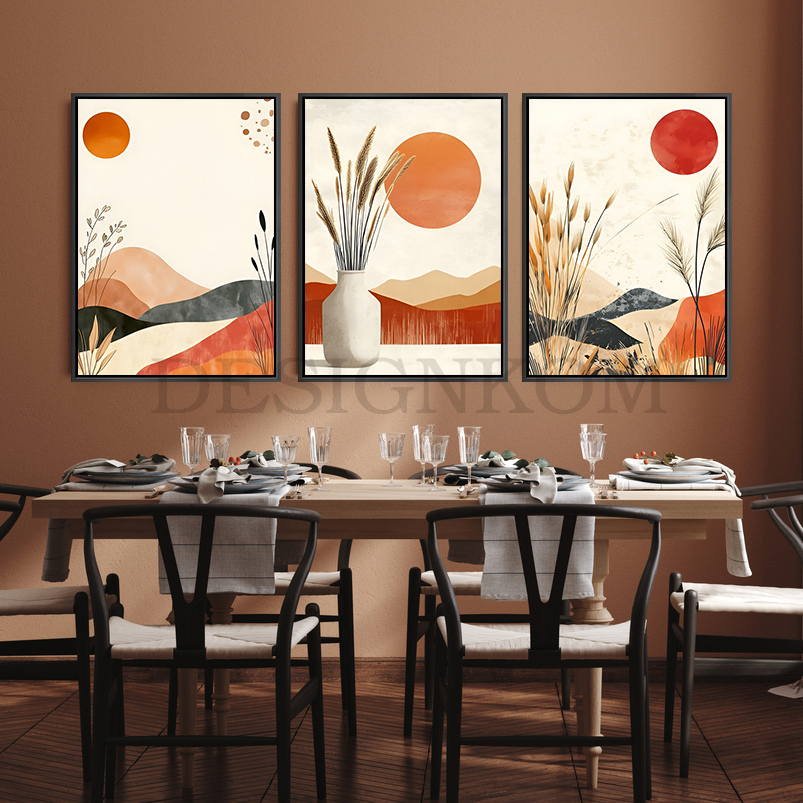 minimalism and bohemian warmth