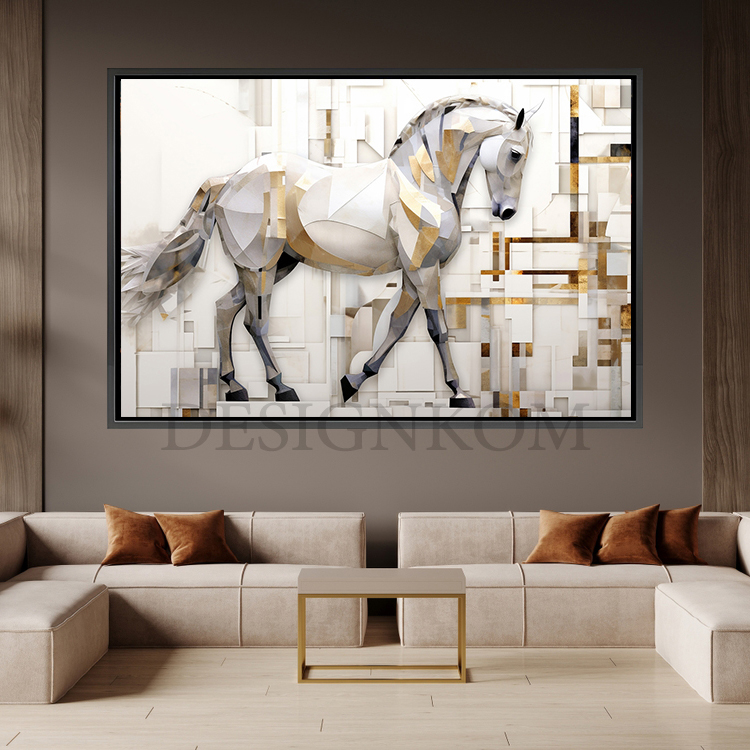 performing geometrique horse