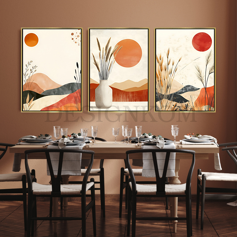 minimalism and bohemian warmth