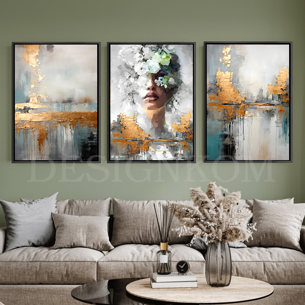 emotional woman flower desire