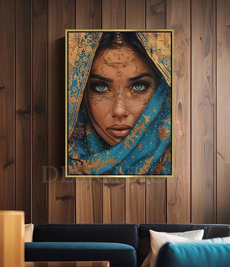 ARABIC WOMAN GREEN EYE