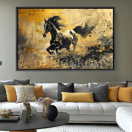black horse speed art