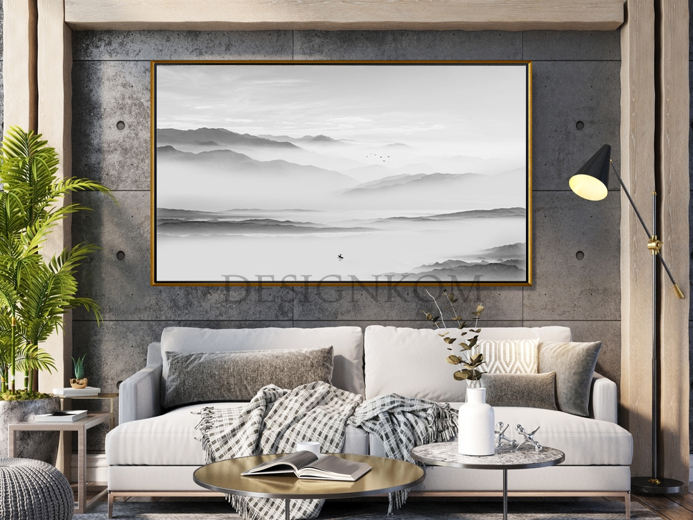 GREY VIEW LANDSCAPE BOAT RIVER