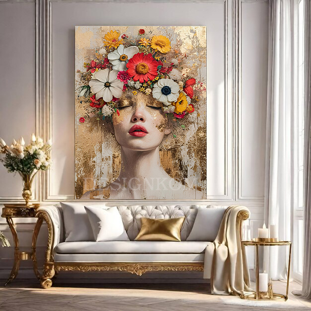 flowers head sensation