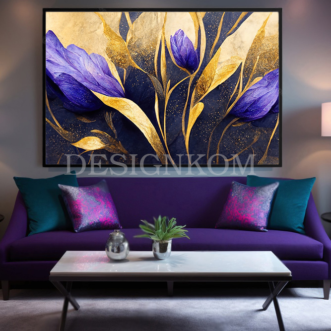 flowers queens purpple