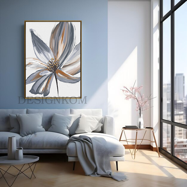 grey brown flower