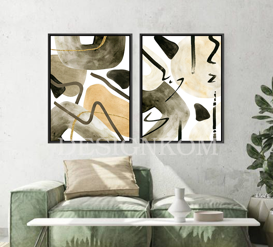 GEOMETRIQUE GREEN 3D
