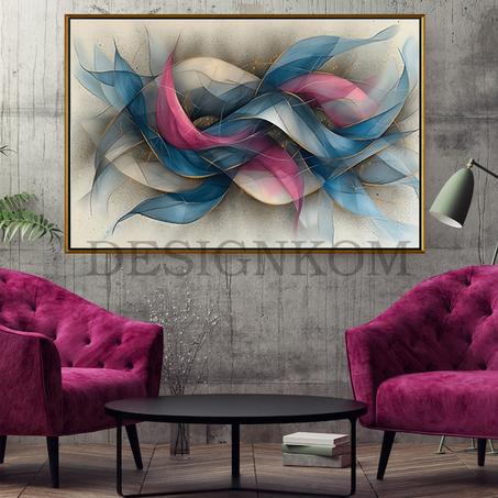 blue purpple flower scratch
