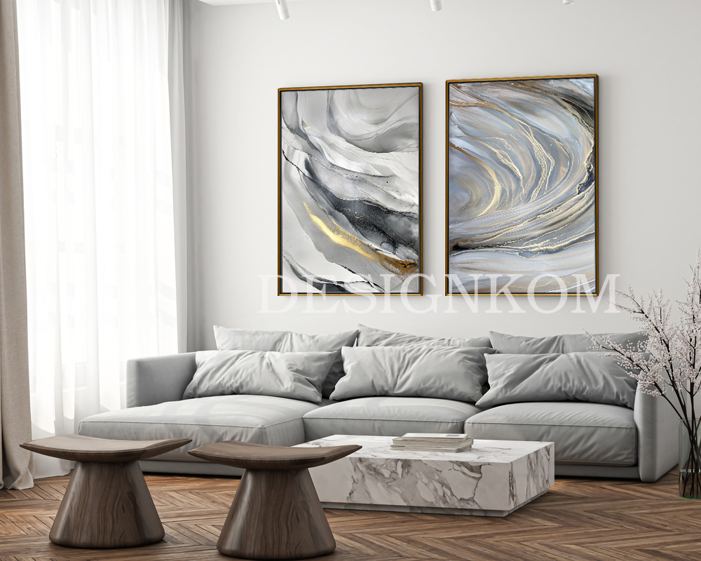 golden grey space swearl style
