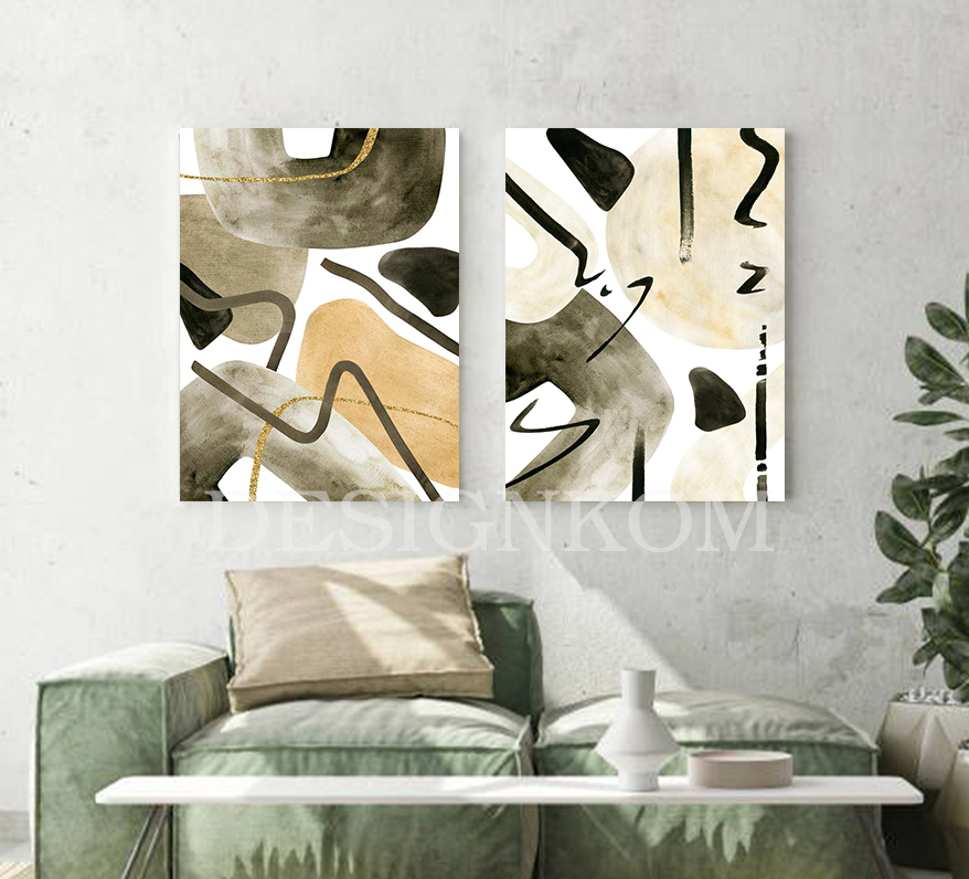 GEOMETRIQUE GREEN 3D