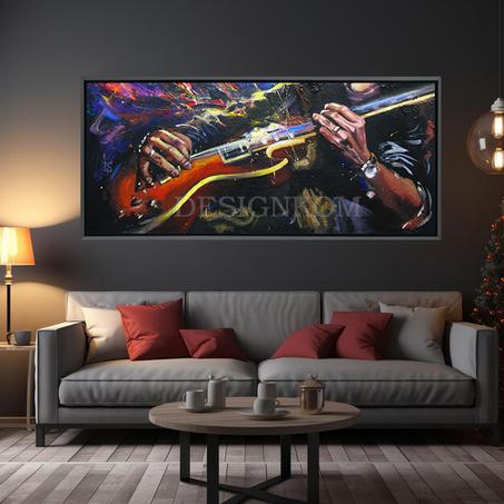guitarist musical art