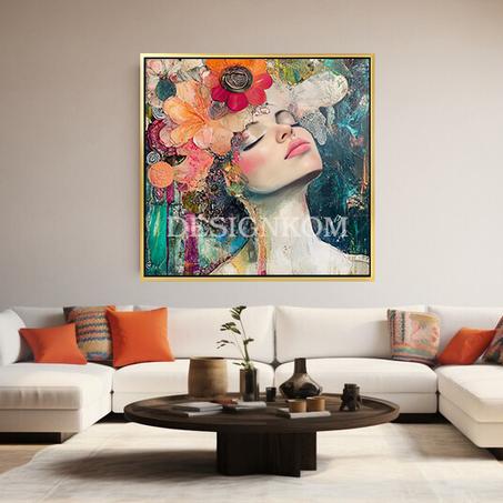 Head High with Floral Crown