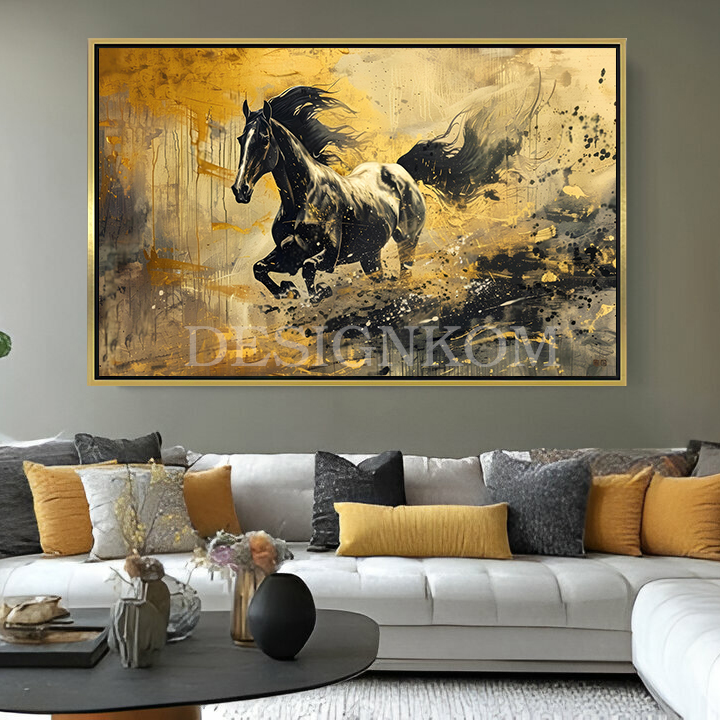 black horse speed art