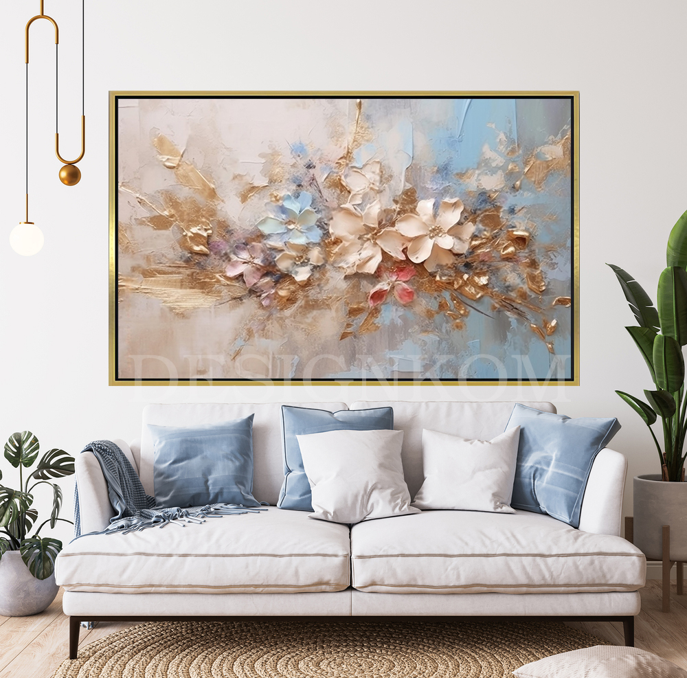 Emergence flowers paint style